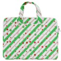 Christmas Paper Stars Pattern Texture Background Colorful Colors Seamless MacBook Pro 16  Double Pocket Laptop Bag  View1