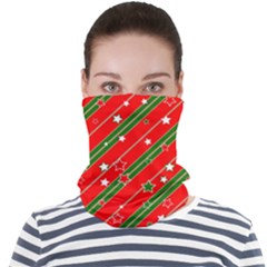 Christmas Paper Star Texture Face Seamless Bandana (adult) by Ket1n9