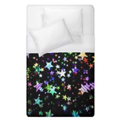 Christmas Star Gloss Lights Light Duvet Cover (single Size) by Ket1n9