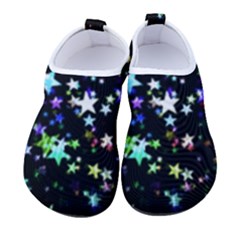 Christmas Star Gloss Lights Light Women s Sock-Style Water Shoes