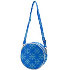 Holiday Celebration Decoration Background Christmas Crossbody Circle Bag by Ket1n9