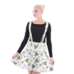 Christmas-santa-claus-decoration Suspender Skater Skirt by Ket1n9