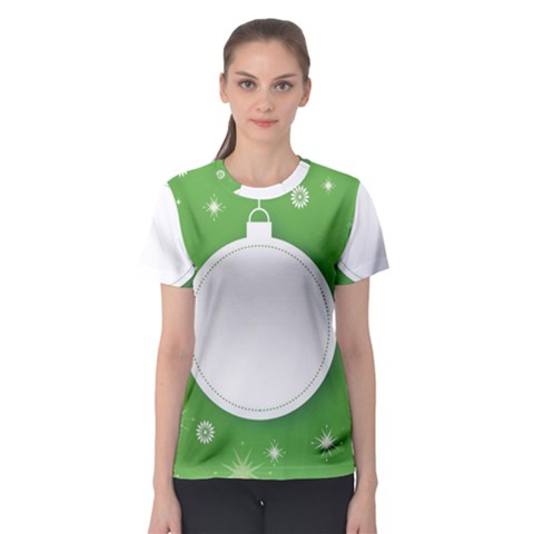 Christmas-bauble-ball Women s Sport Mesh T-shirt by Ket1n9