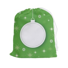 Christmas-bauble-ball Drawstring Pouch (2xl) by Ket1n9