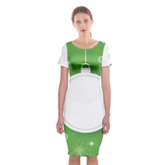 Christmas-bauble-ball Classic Short Sleeve Midi Dress by Ket1n9