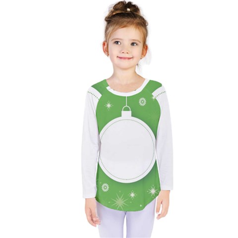 Christmas-bauble-ball Kids  Long Sleeve T-shirt by Ket1n9