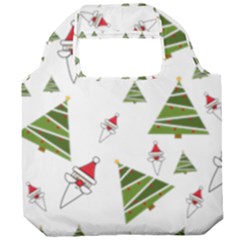 Christmas-santa-claus-decoration Foldable Grocery Recycle Bag by Ket1n9