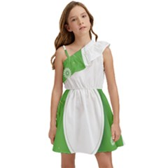 Christmas-bauble-ball Kids  One Shoulder Party Dress by Ket1n9