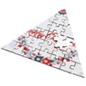 Merry-christmas-christmas-greeting Wooden Puzzle Triangle View2