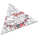 Merry-christmas-christmas-greeting Wooden Puzzle Triangle View3