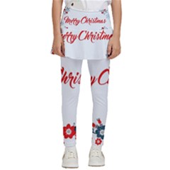 Merry-christmas-christmas-greeting Kids  Skirted Pants by Ket1n9