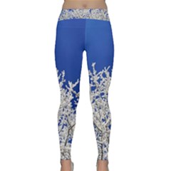 Crown-aesthetic-branches-hoarfrost- Classic Yoga Leggings by Ket1n9