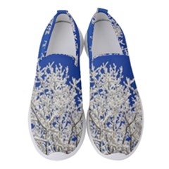 Crown-aesthetic-branches-hoarfrost- Women s Slip On Sneakers by Ket1n9