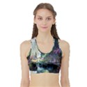 Fantastic World Fantasy Painting Sports Bra with Border View1