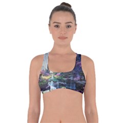 Fantastic World Fantasy Painting Got No Strings Sports Bra by Ket1n9