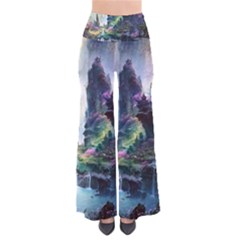 Fantastic World Fantasy Painting So Vintage Palazzo Pants by Ket1n9