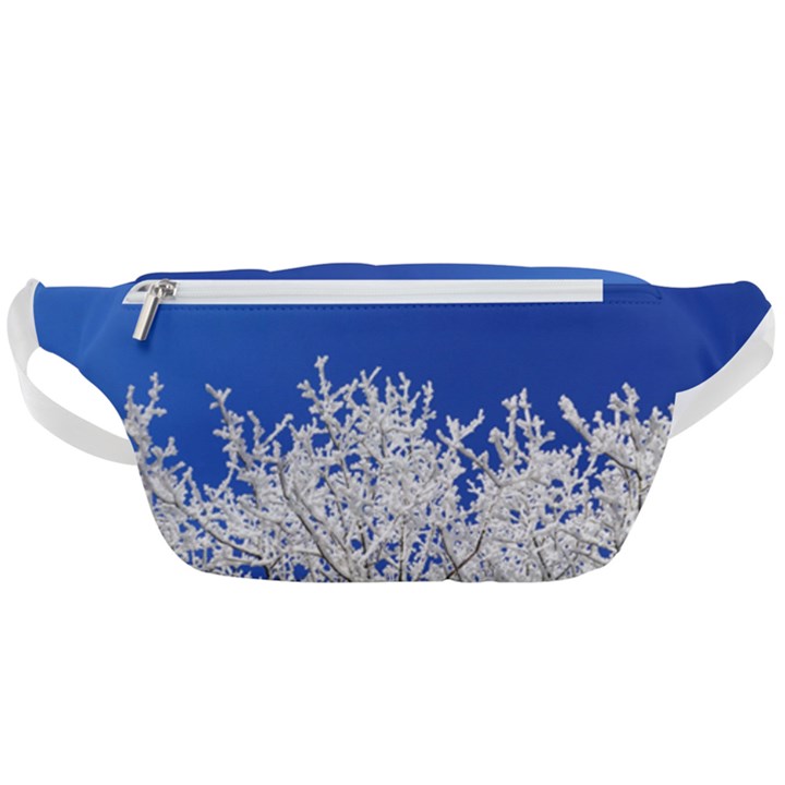 Crown-aesthetic-branches-hoarfrost- Waist Bag 