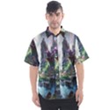 Fantastic World Fantasy Painting Men s Short Sleeve Shirt View1