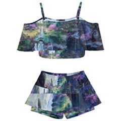 Fantastic World Fantasy Painting Kids  Off Shoulder Skirt Bikini by Ket1n9