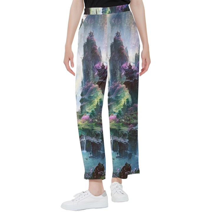 Fantastic World Fantasy Painting Women s Pants 