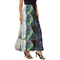 Fantastic World Fantasy Painting Tiered Ruffle Maxi Skirt View3