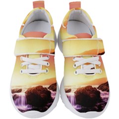 California-sea-ocean-pacific Kids  Velcro Strap Shoes by Ket1n9