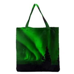 Aurora-borealis-northern-lights- Grocery Tote Bag by Ket1n9