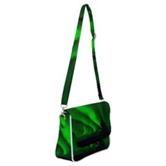 Aurora-borealis-northern-lights- Shoulder Bag With Back Zipper by Ket1n9