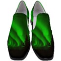 Aurora-borealis-northern-lights- Women Slip On Heel Loafers View1