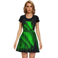 Aurora-borealis-northern-lights- Apron Dress by Ket1n9