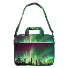 Aurora-borealis-northern-lights Macbook Pro 16  Shoulder Laptop Bag by Ket1n9