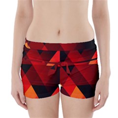 Abstract Triangle Wallpaper Boyleg Bikini Wrap Bottoms by Ket1n9