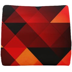 Abstract Triangle Wallpaper Seat Cushion by Ket1n9