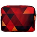 Abstract Triangle Wallpaper Make Up Pouch (Large) View2