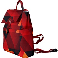 Abstract Triangle Wallpaper Buckle Everyday Backpack by Ket1n9