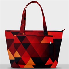 Abstract Triangle Wallpaper Back Pocket Shoulder Bag  by Ket1n9