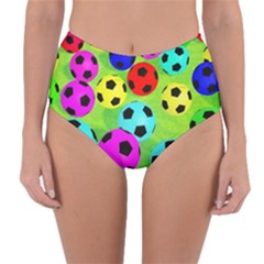 Balls Colors Reversible High-waist Bikini Bottoms by Ket1n9