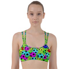 Balls Colors Line Them Up Sports Bra by Ket1n9