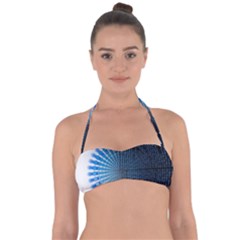 Data-computer-internet-online Tie Back Bikini Top by Ket1n9