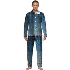 Data-computer-internet-online Men s Long Sleeve Velvet Pocket Pajamas Set by Ket1n9