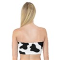 Animal-print-black-and-white-black Bandeau Top View2