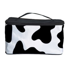 Animal-print-black-and-white-black Cosmetic Storage Case by Ket1n9