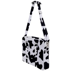 Animal-print-black-and-white-black Cross Body Office Bag by Ket1n9