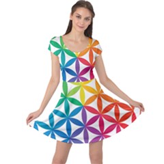 Heart Energy Medicine Cap Sleeve Dress