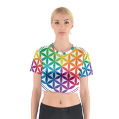 Heart Energy Medicine Cotton Crop Top by Ket1n9