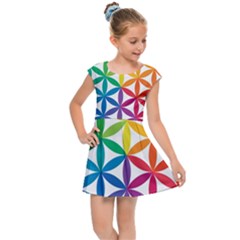 Heart Energy Medicine Kids  Cap Sleeve Dress by Ket1n9