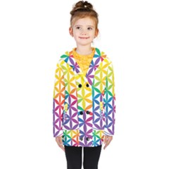 Heart Energy Medicine Kids  Double Breasted Button Coat by Ket1n9