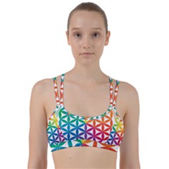 Heart Energy Medicine Line Them Up Sports Bra by Ket1n9