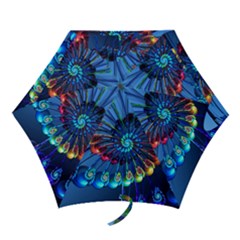 Top Peacock Feathers Mini Folding Umbrellas by Ket1n9