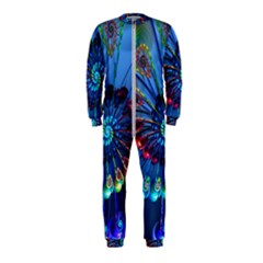 Top Peacock Feathers Onepiece Jumpsuit (kids)